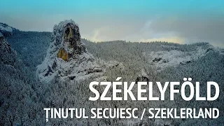 Amazing Transylvania, Szeklerland winter by drone