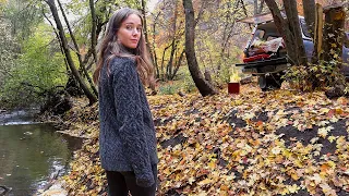 The laziest truck camper setup (Fall truck camping + a camper tour)