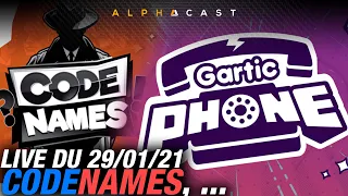 VOD ► APREM CODENAMES & GARTIC PHONE ! - Live du 29/01/2021