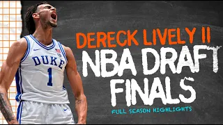 Dereck Lively Season Highlights | Offense & Defense | 2023 NBA Draft
