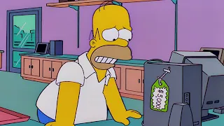 Homero compra una PC para astronautas Los simpson capitulos completos en español latino