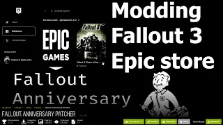 Modding Fallout 3 Epic Store Version, Everything you need to know 2022 (not that easy)