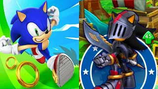 Sonic Dash - Sir Lancelot Unlocked and Fully Upgraded Update - All 50 Characters Unlocked