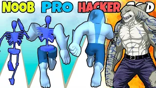 NOOB vs PRO vs HACKER vs GOD in SuperHero Pick 3D NEW UPDATE Part 02