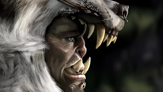 Warcraft - Durotan (GIMP Speed Painting)