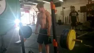 ‎UFC‬ fighter Arnold Allen performing Safety Bar Split Squats and Romainian Deadlifts