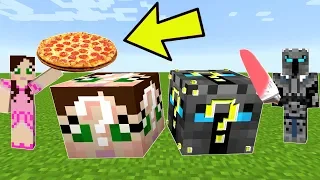 Minecraft: POPULARMMOS VS GAMINGWITHJEN LUCKY BLOCK CHALLENGE! - Modded Mini-Game