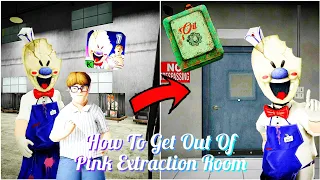 How To Get Out Of The Pink Extraction Room In Ice Scream 7 Friends: Lis | Ice Scream 7 Fangame