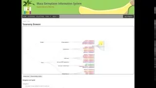 MGIS Taxonomy browser tutorial