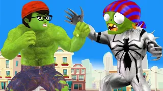 Scary teacher 3D giant Spider Zombie vs Nickhulk recuse Tani and Miss T, Hello Neighbor Funny Gaming