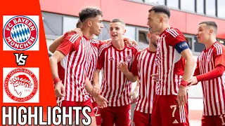 Bayern Munich vs Olympiacos | All Goals & Highlights | UEFA Youth League Quarter Final | 12/03/24