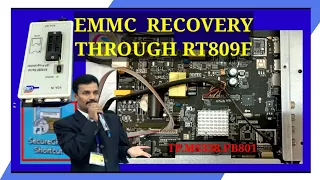 EMMC RECOVERY THROUGH RT809F PROGRAMMER,EMMC RECOVERY,