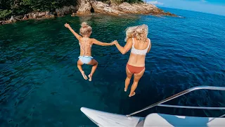 FAMILY SURF TRIP TO SAYULITA, MEXICO! PART 2 of 3 /// Kids Deep Dive, Baby Sea Turtles and Waterfall