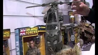 HM Arrmed Forces Toys at the London Toy Fair 2011