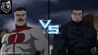 Omni-Man Vs. General Zod  (Multi-versus) ( Invincible VS DC ) I Fan Animation I