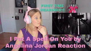 First Time Hearing I Put A Spell On You by Angelina Jordan | Suicide Survivor Reacts