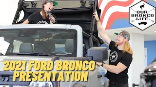 2021 Ford Bronco Presentation/Demo | Our Bronco Life