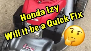 Honda Izy Lawn Mower ( Will it be a Quick Fix 🤔 ) 🔧⚙️🔩