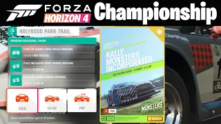 Forza Horizon 4 Summer Rally Monsters Incorporated Championship with Tune