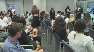 Graduation ceremony held for special FBI training program for teens