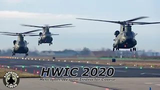 HWIC 2020 De Kooy  EHKD | 3x RNLAF CH-47D Chinook | 'Sabre 1 formation'