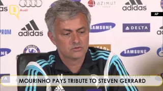 Jose Mourinho Pays Tribute to Steve Gerrard