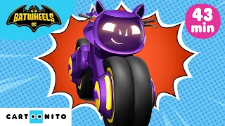 Batwheels | BIBI Mega Compilation | Cartoonito | Cartoons for Kids