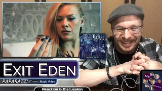 Reaction to...EXIT EDEN: PAPARAZZI (Lady Gaga Cover) Music Video (With Lyrics)