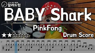 Baby Shark Dance - Strawberry Girl DRUM COVER