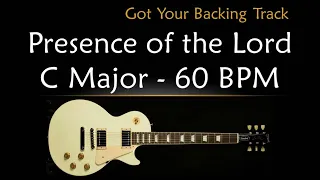 Backing Track - Presence of the Lord in C Major