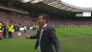 Rangers win the 2022 Scottish Cup in extra time against Hearts