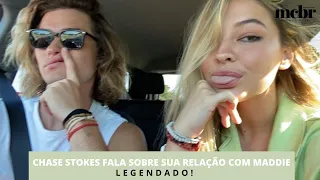 [LEGENDADO PT/BR] Como Chase Stokes e Madelyn Cline mantiveram o romance vivo em quarentena