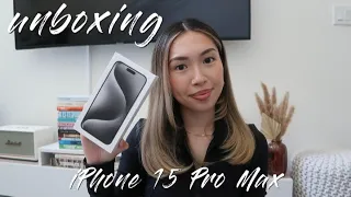 UNBOXING | iPhone 15 Pro Max (White Titanium, 512 GB)