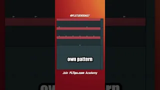 Split And Merge Patterns | FL Studio Tutorial #shorts