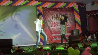 Dance By Vamsi,Sujitha & Harsha on Chiru Hits