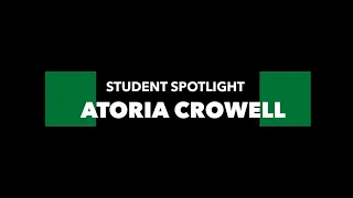 MCC: Student Spotlight - Atoria Crowell