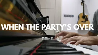 Billie Eilish - When the party's over (Piano Cover) | Jia Jie