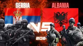 Serbia vs Albania Military Comparison 2024 | Albania vs Serbia Military Comparison 2024