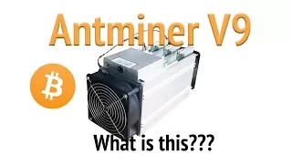 Antminer V9 4TH/s Bitmain new release of the antminer v9 4t review