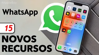 WHATSAPP GANHOU 15 NOVAS FUNÇŌES.. Inclusive Picture in Picture (PiP) 🤩