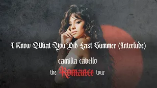 Camila Cabello - IKWYDLS Interlude (feat. Shawn Mendes) (Romance Tour Live Concept Studio Version)