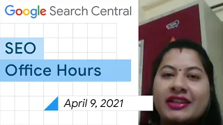 English Google SEO office-hours from April 9, 2021
