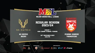 [LIVE] MBL Regular Season 2023 | G6 |  NS Matrix Deers vs Penang Sunrise Youngsters