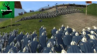 DWARVES DON'T EVEN CARE: EDORAS SIEGE - Third Age Total War Mod Gameplay