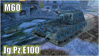 Jg.Pz.E100 & M60 - World of Tanks Blitz