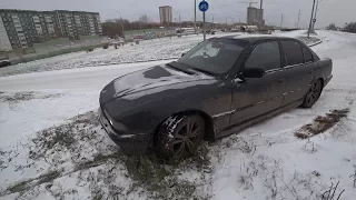 НЕУДАЧНЫЙ ДРИФТ НА BMW e38 740i/ замена резины/ серия 19