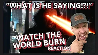 WHO IS THIS GUY WHAT AM I WATCHING | Falling In Reverse - “Watch The World Burn” REACTION