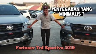 Perubahan Fortuner TRD Sportivo 2019 dari type sebelumnya