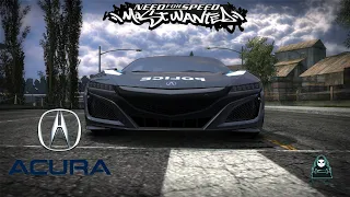 Acura NSX NFS World Police | Junkman Performance | NFS Most Wanted 2005 Ultra Graphics 8K