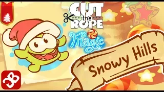 Cut the Rope: Magiс - Snowy Hills (By ZeptoLab) - 3 Star Walkthrough